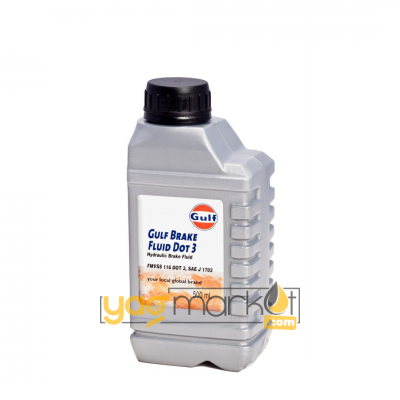 Gulf Brake Fluid DOT-3 Fren Hidroliği 0.5 L